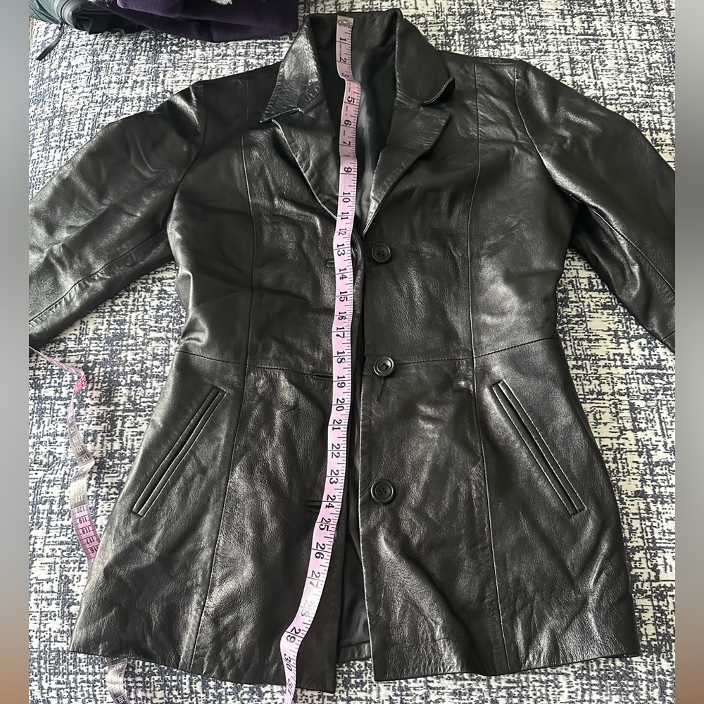 Black Italian Leather Jacket